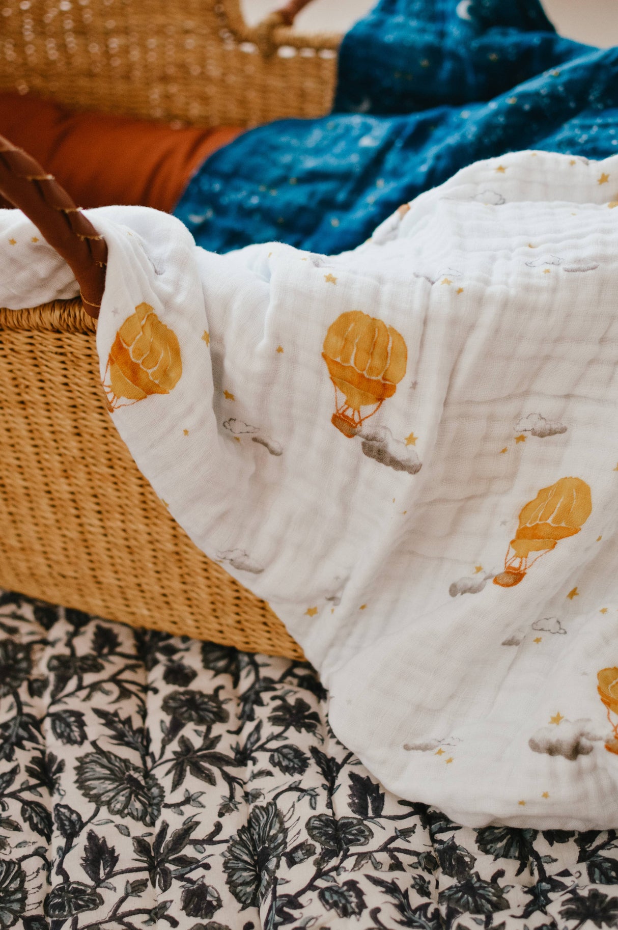 4-Layer All Season Reversible Blanket: Organic Cotton