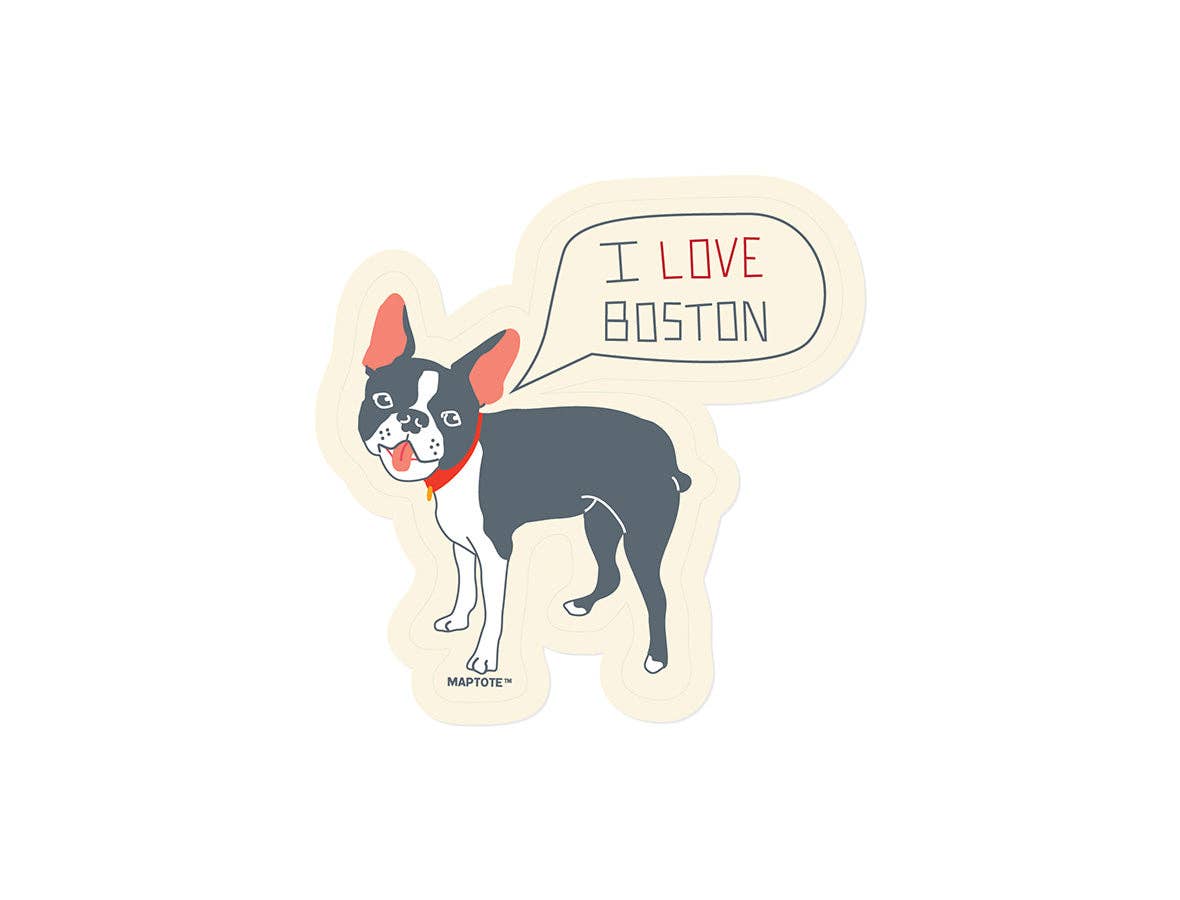 Boston Terrier Sticker