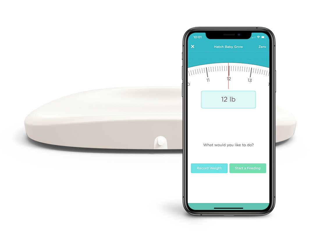 Hatch Grow Smart Changing Pad & Scale