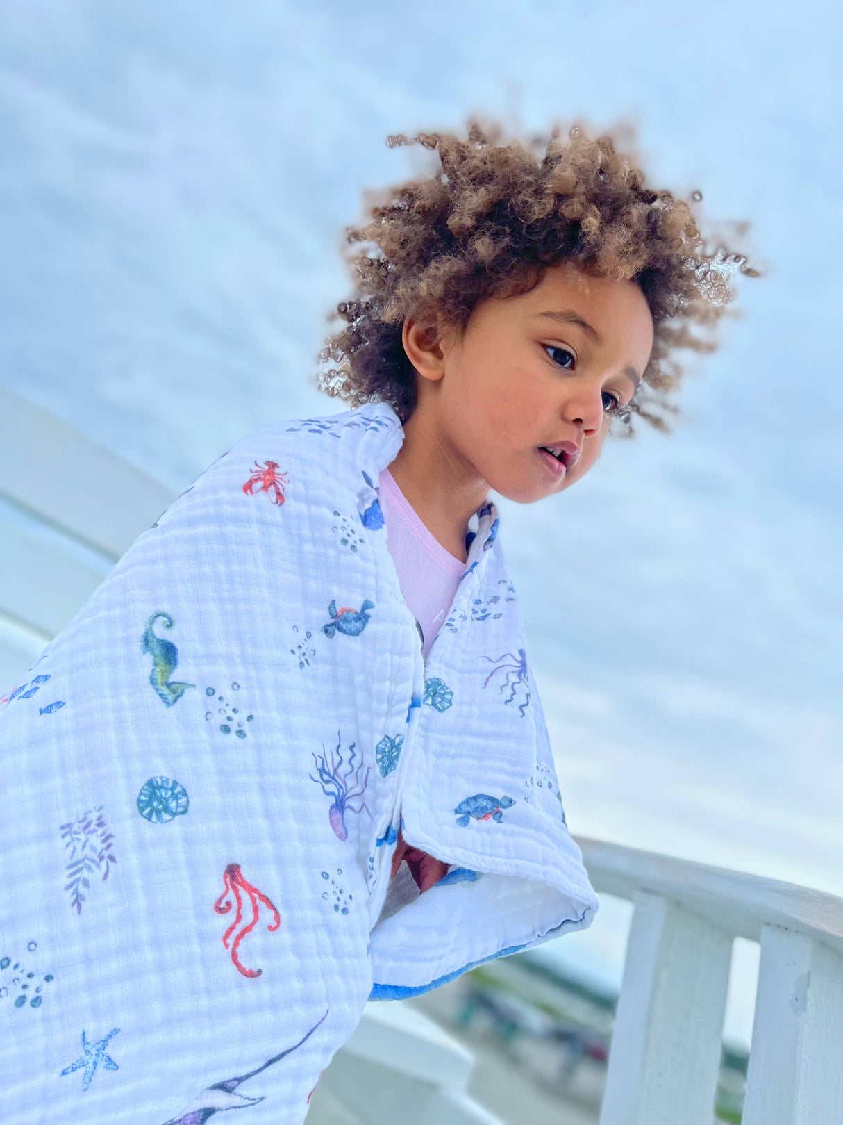 4-Layer All Season Reversible Blanket: Organic Cotton