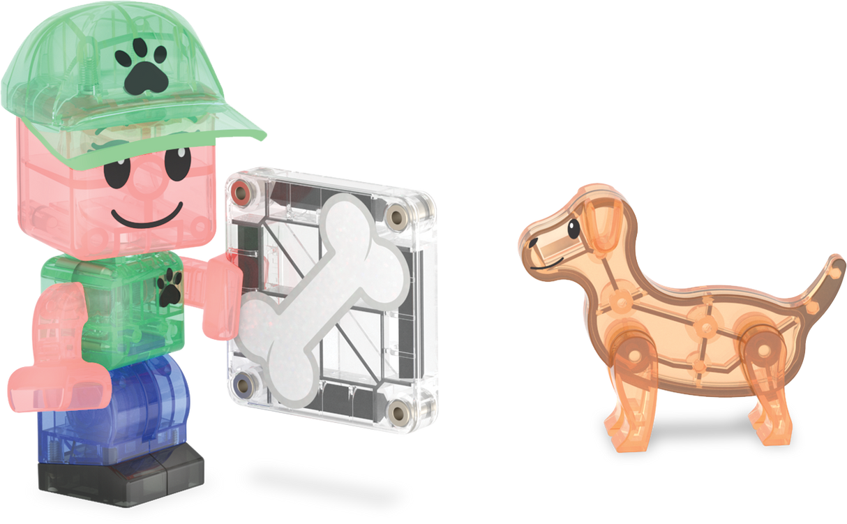 Magna-Tiles Puppy Park 27-Piece Set