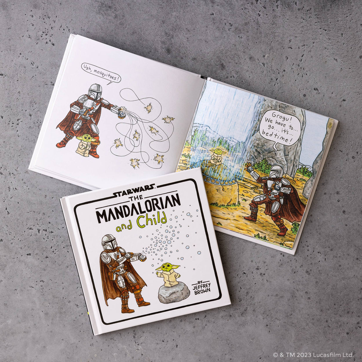 Star Wars The Mandalorian and Child