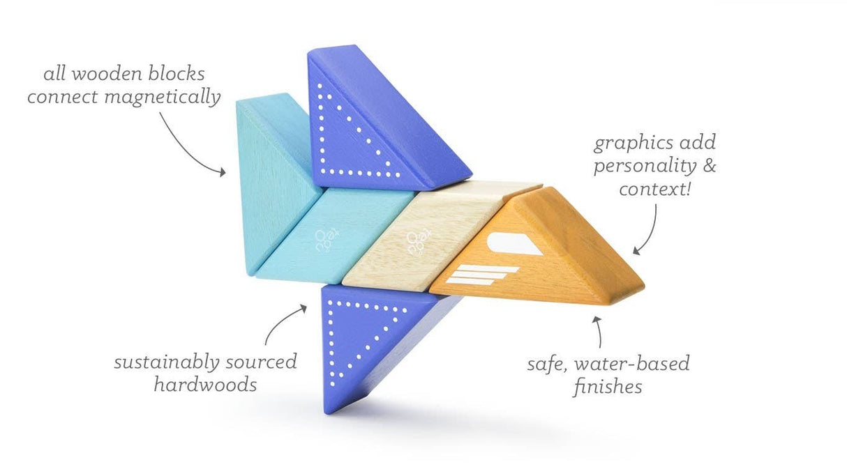 Travel Pals - Magnetic Wooden Block Set