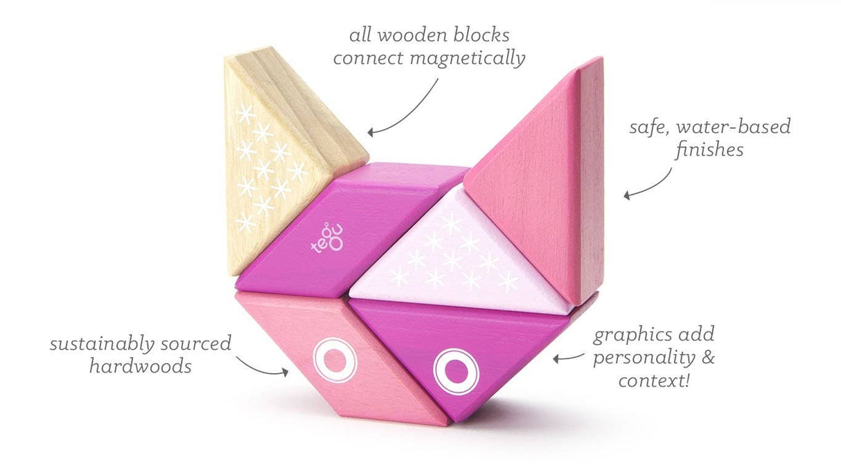 Travel Pals - Magnetic Wooden Block Set