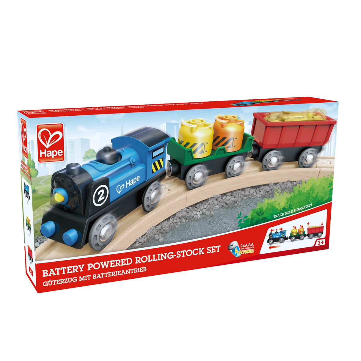 Battery Powered Rolling-Stock Set