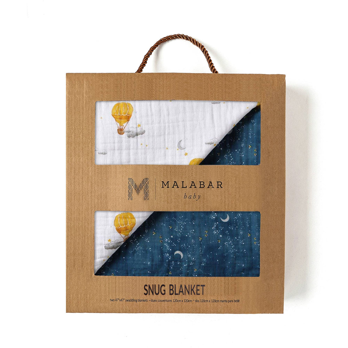 4-Layer All Season Reversible Blanket: Organic Cotton