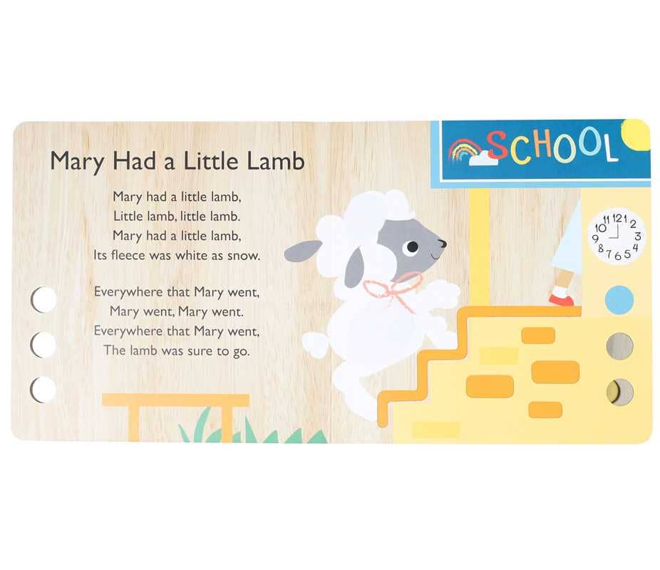 Touch and Trace Nursery Rhymes: The Wheels on the Bus by