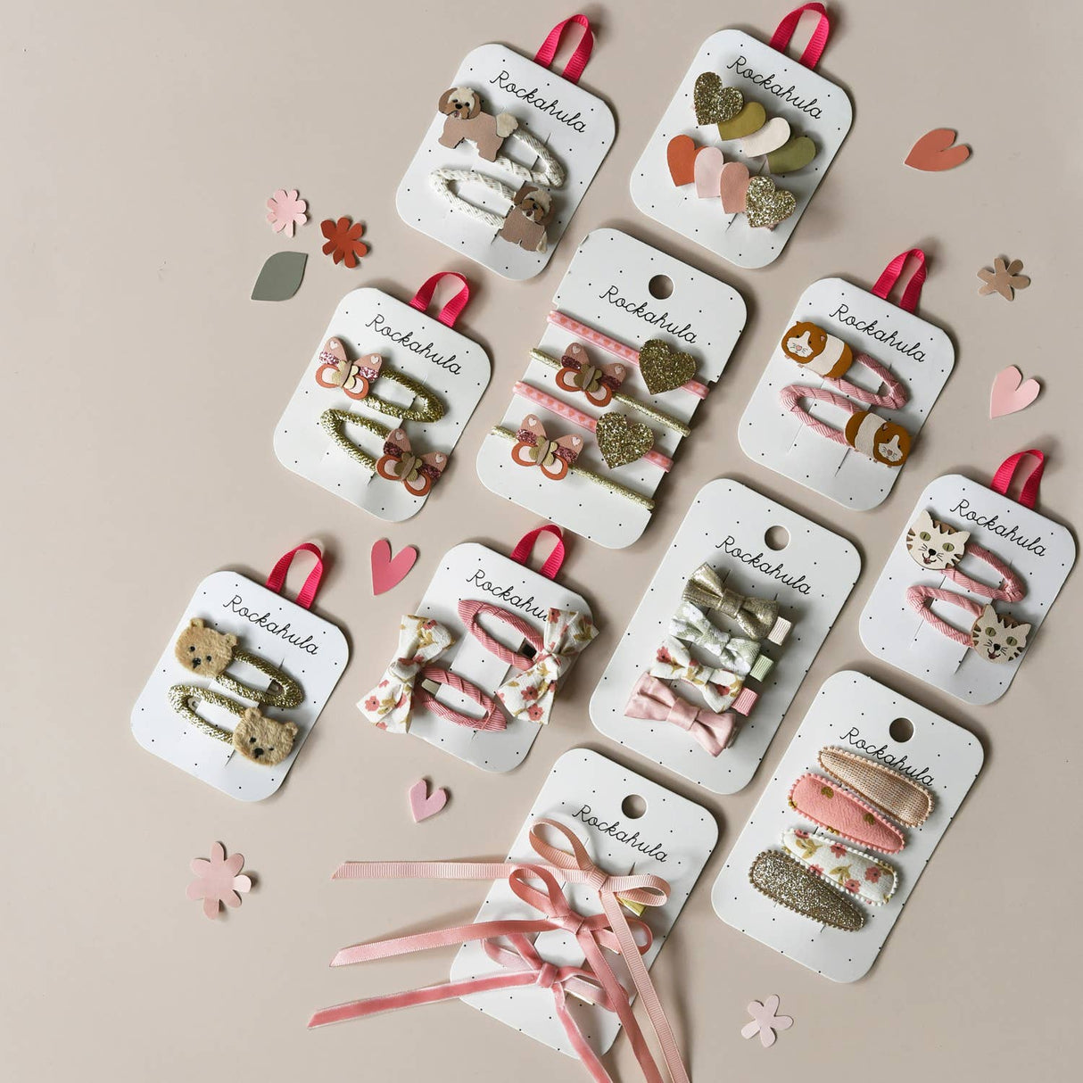 Very Cutesy Long Bow Clips