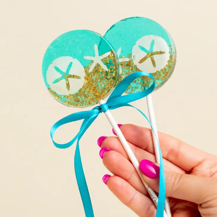 Under the Sea Lollipops, Blueberry, 10/Case- VEGAN