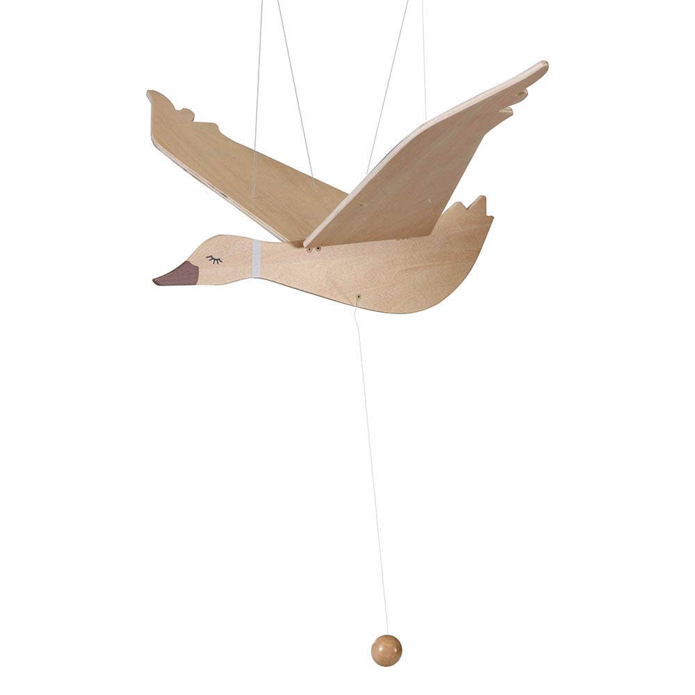 Wooden Flying Goose