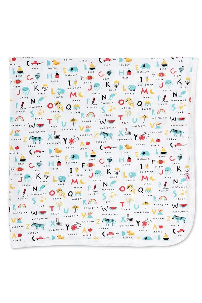 Abc Love Modal Swaddle Blanket