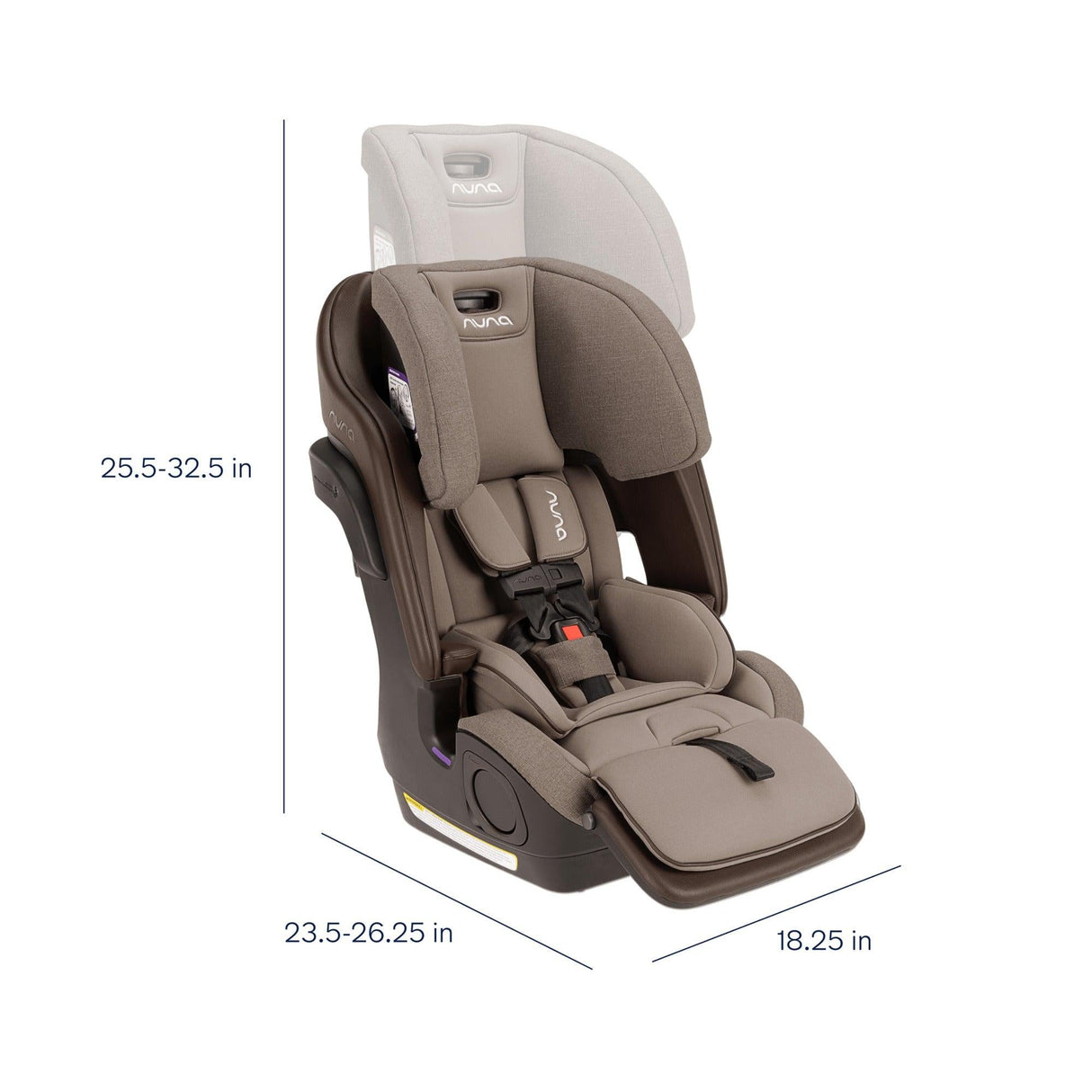 New! Nuna LUMN Harness Booster Seat