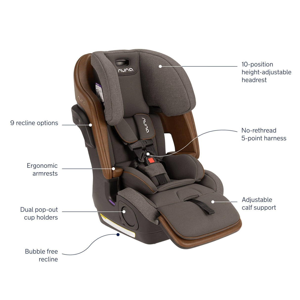 New! Nuna LUMN Harness Booster Seat