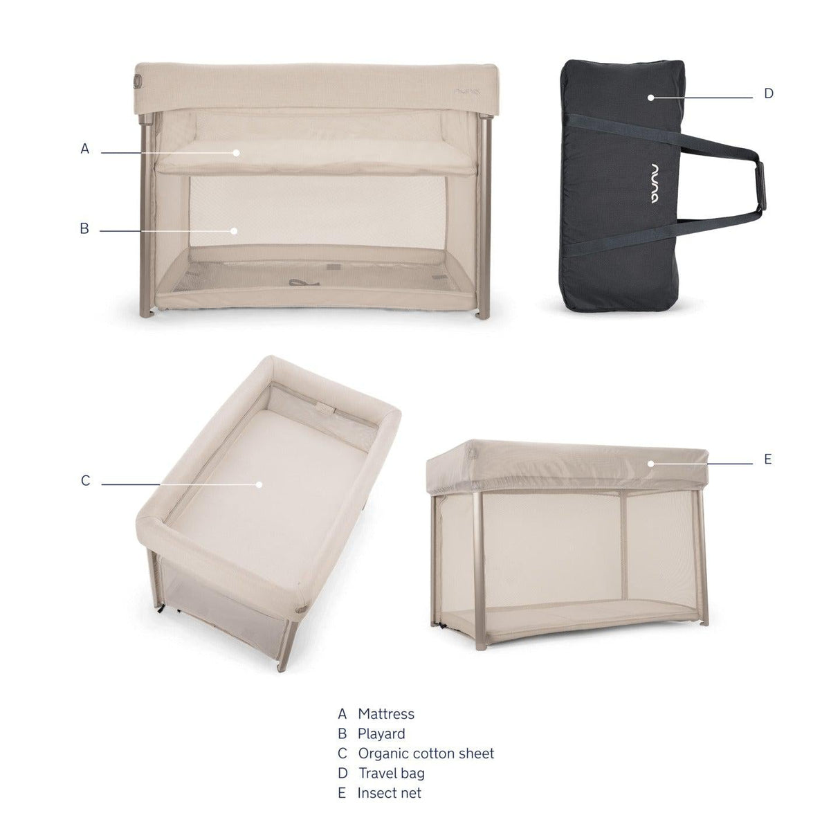 Nuna PAAL Playard + Bassinet