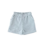 Seersucker Shorts - marine blue