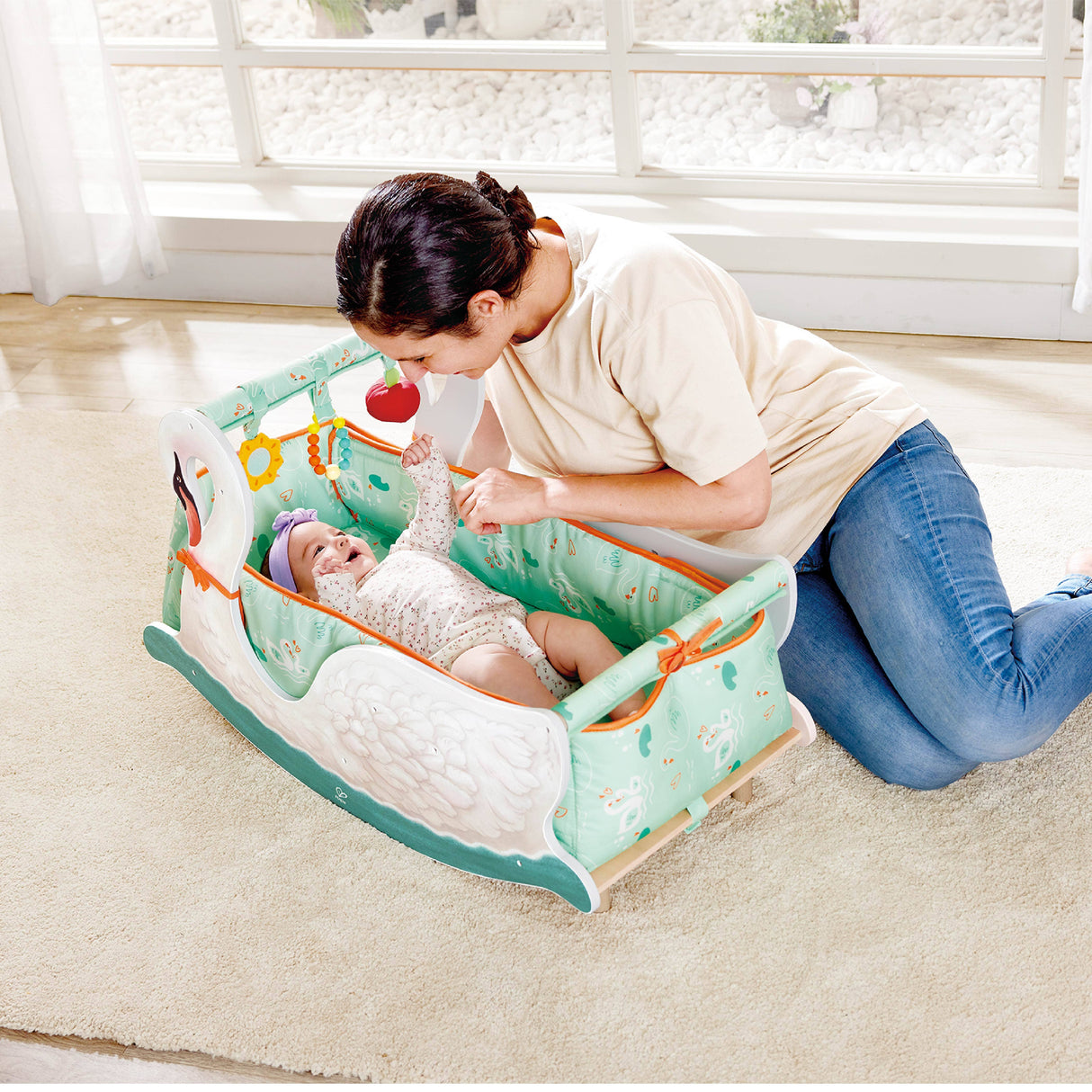 2-in-1 Swan Seat