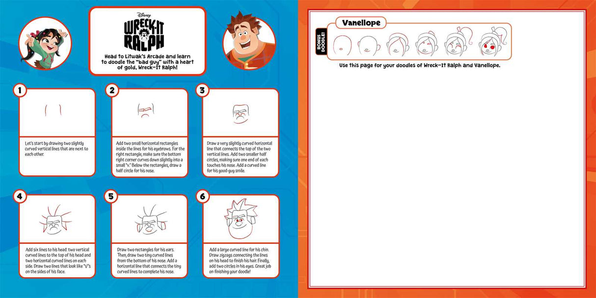 Disney Doodles: Learn to Draw Favorite Disney Characters by IglooBooks