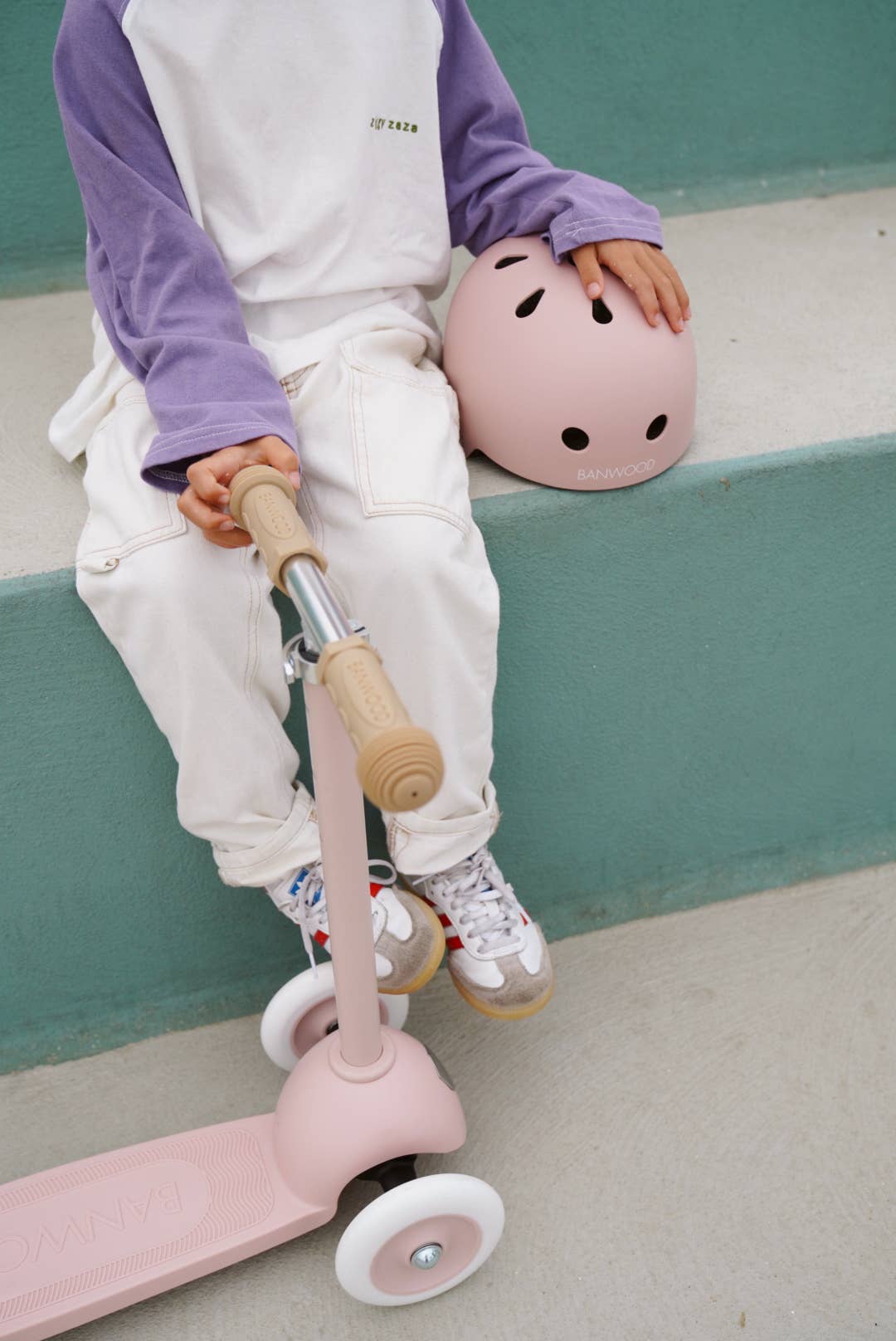 Banwood ECO Scooter - Dusty Rose