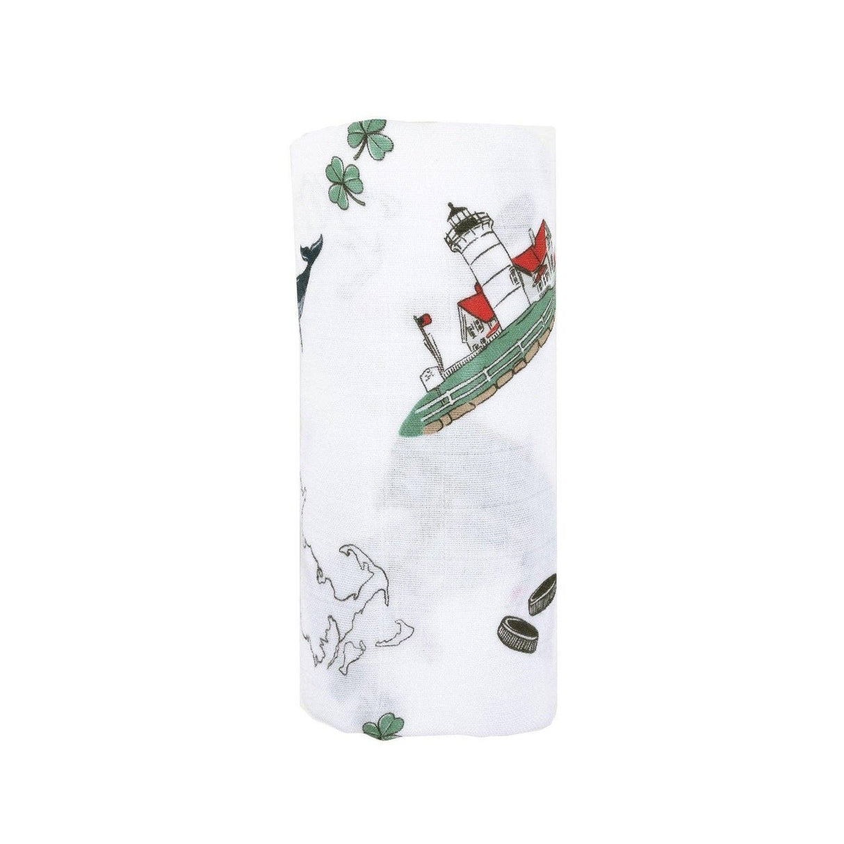 Massachusetts Baby Muslin Swaddle Receiving Blanket Extra Large 47 x 47