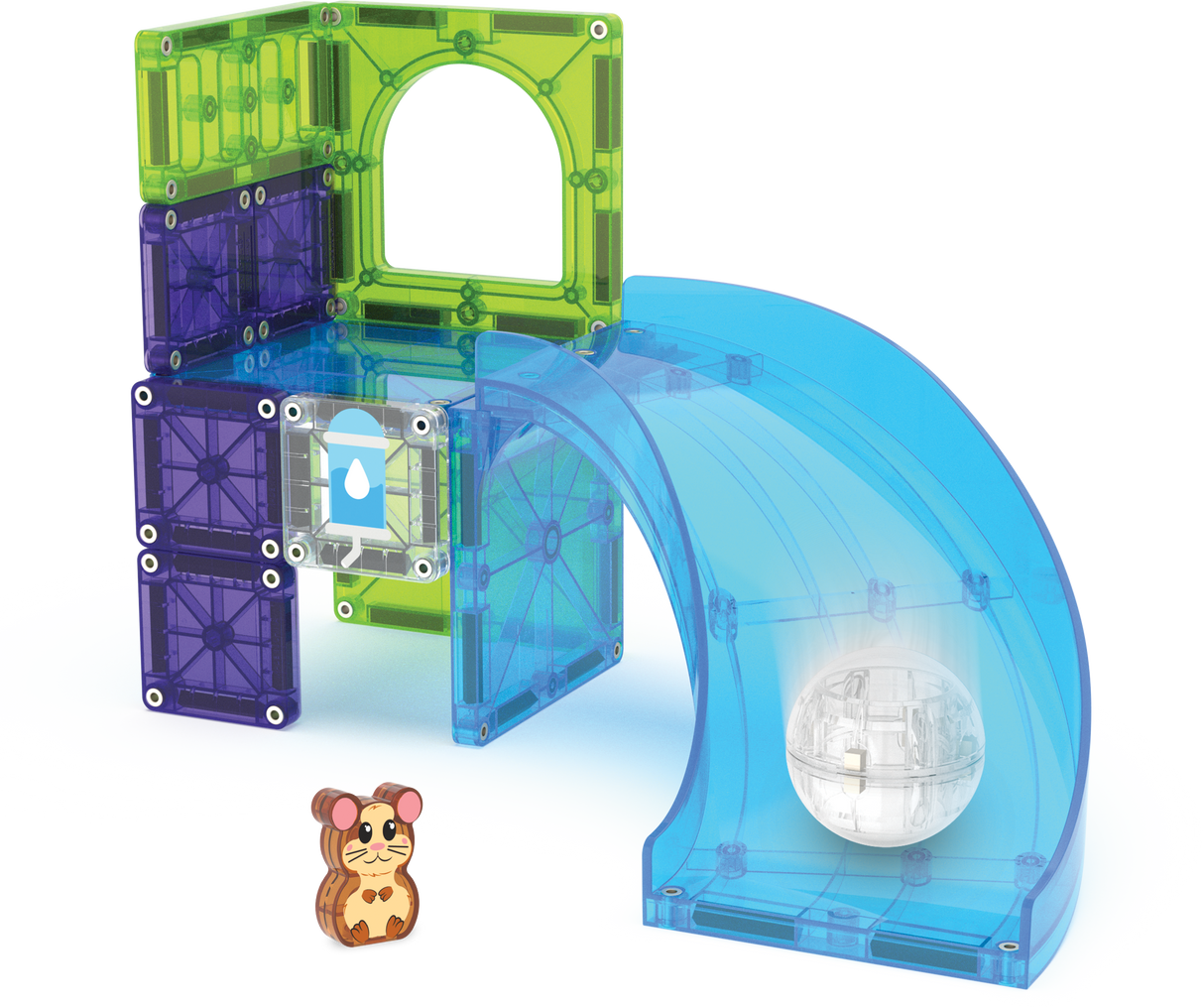 Magna-Tiles Hamster Ball 13-Piece Playset