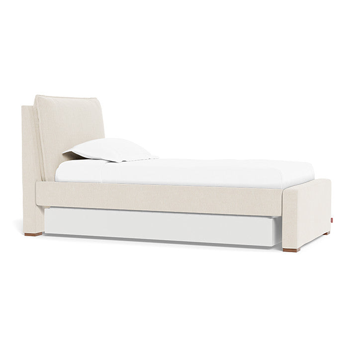 White Enviroleather Trundle Fabric