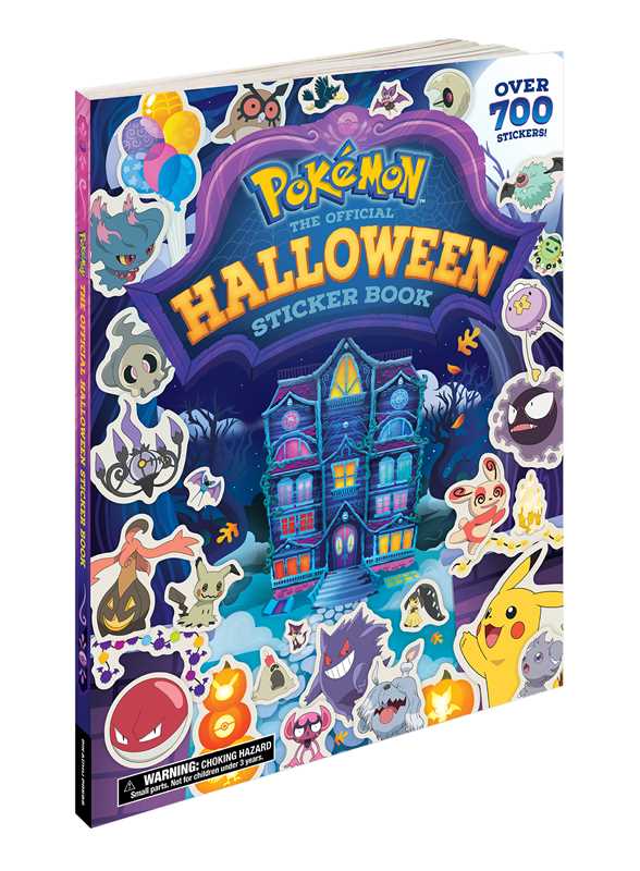 Pokémon Halloween: The Official Sticker Book by Pikachu Press