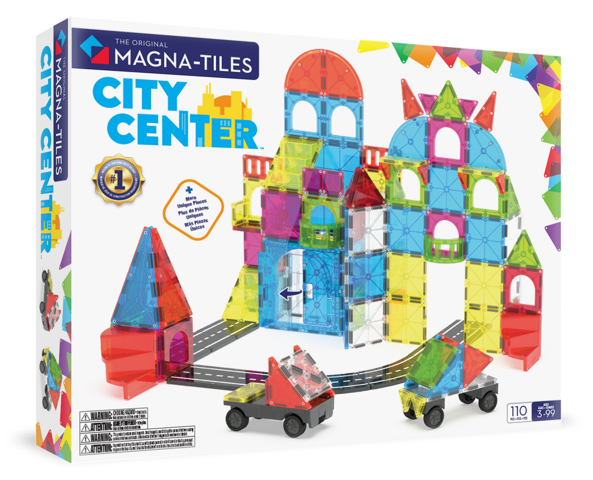 Magna-Tiles City Center 110-Piece Set