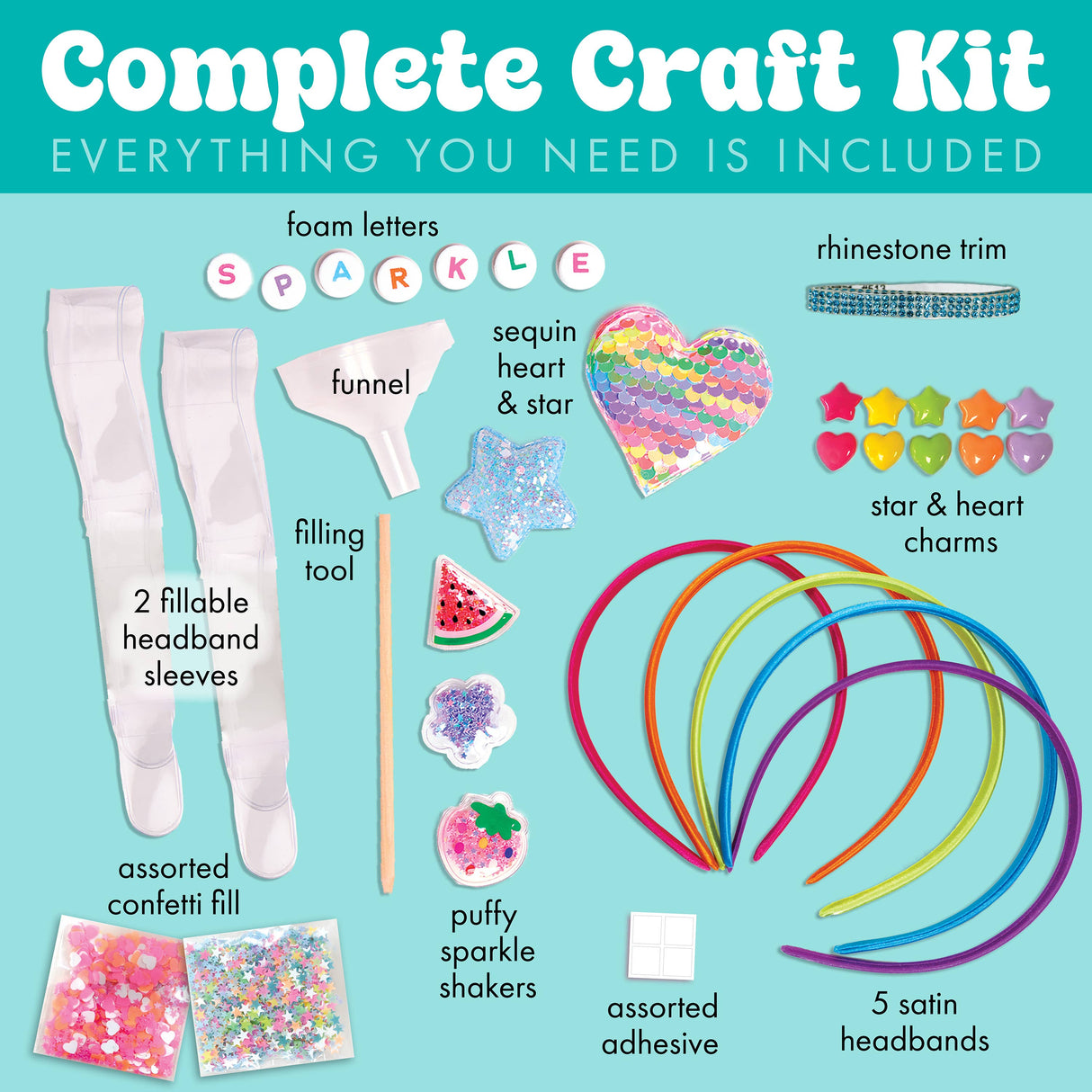 Chic Boutique Headbands Craft Kit for Kids