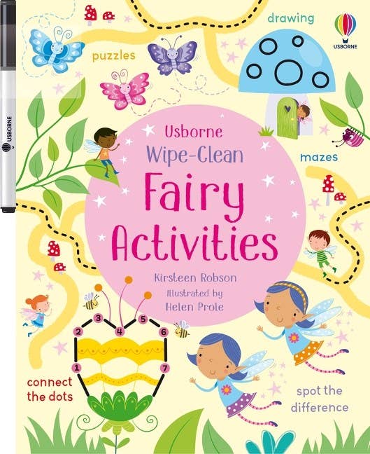Wipe-Clean Fairy Activities : Usborne