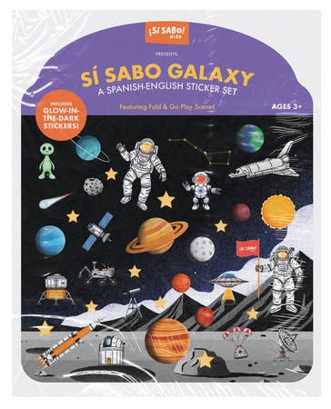 Reusable Space Puffy Sticker Activity Book For Kids