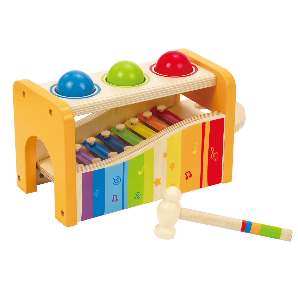 Hape Pound&Tap Bench - Musical Toy w/ Xylophone for Toddlers