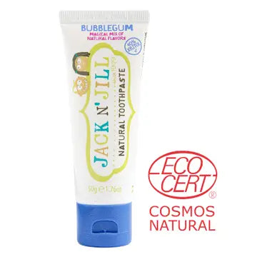 Jack N' Jill Natural Certified Toothpaste Bubblegum 50g
