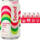 Sound Sparkling Water, 12oz Rose Lime Hibiscus Tea