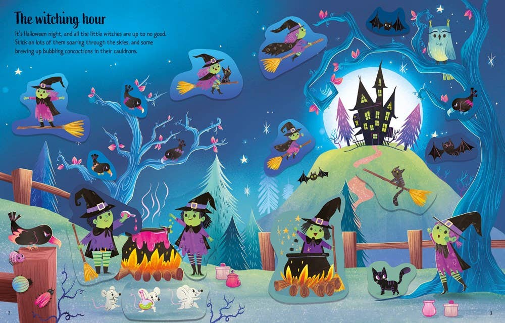 First Sticker Book Halloween : Usborne
