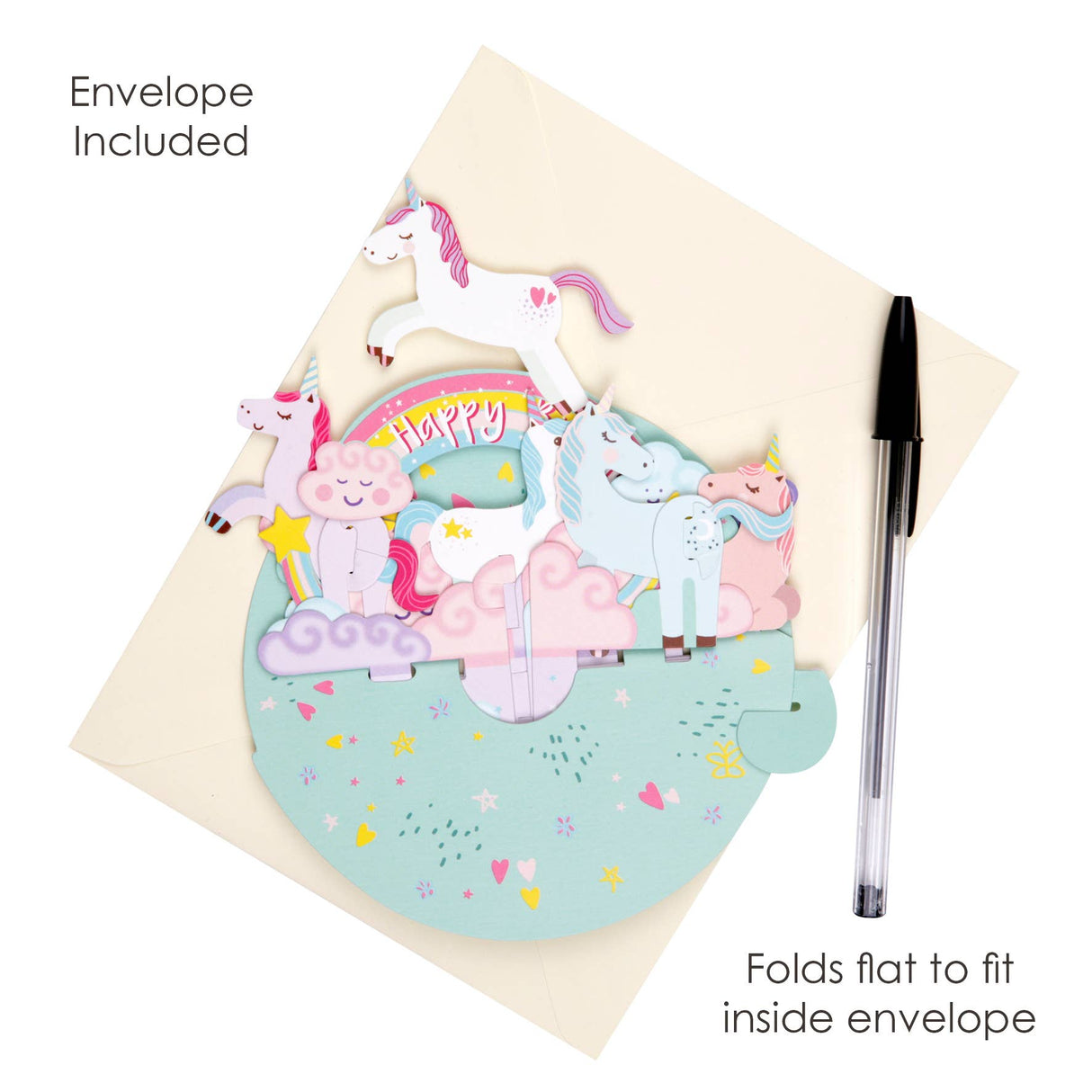 Santoro Pirouette Birthday Unicorn