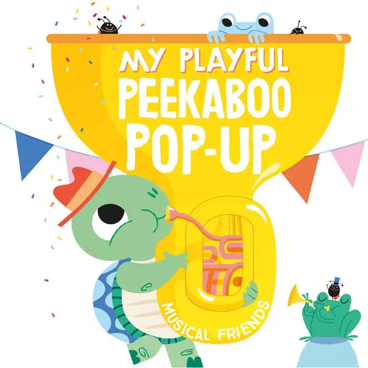 My Playful Peekaboo Pop-Up Musical Friends By Little Genius Books