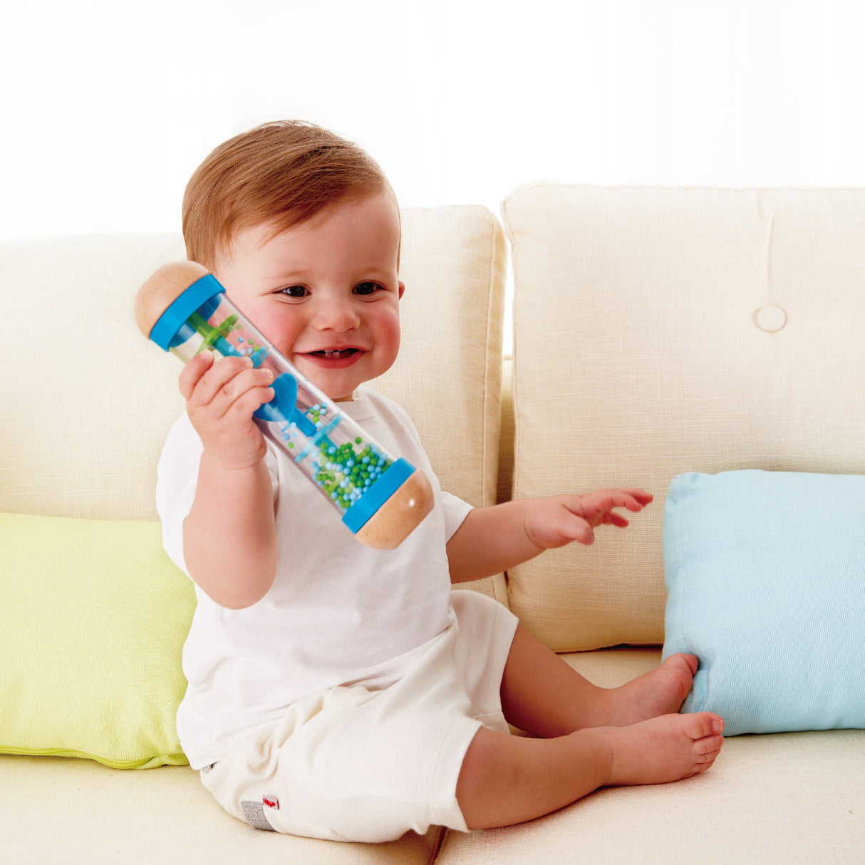 Beaded Raindrops - Baby Sensory Toy with Soothing Sounds