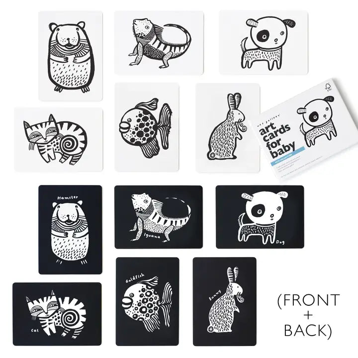 Art Cards For Baby - Pets