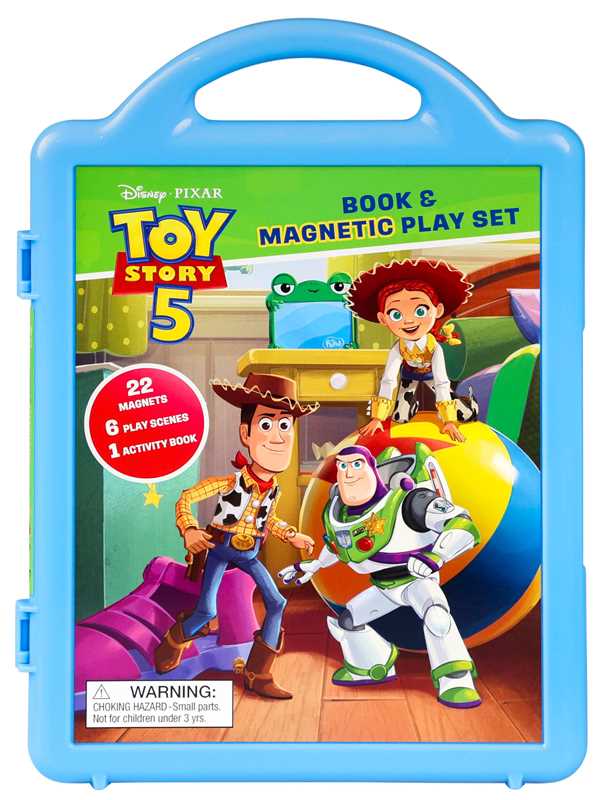 Disney Pixar: Toy Story 5 Book and Magnetic Play Set by Grace Baranowski