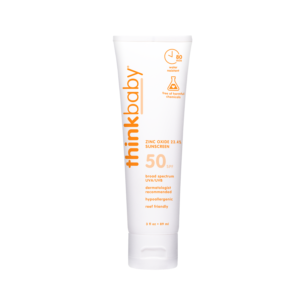 Think Baby SPF 50 Sunscreen 3 oz