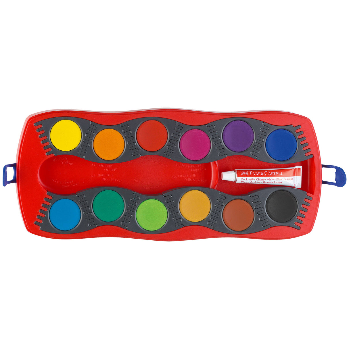 Connector Watercolor Paints for Kids 12 Super Bright Colors