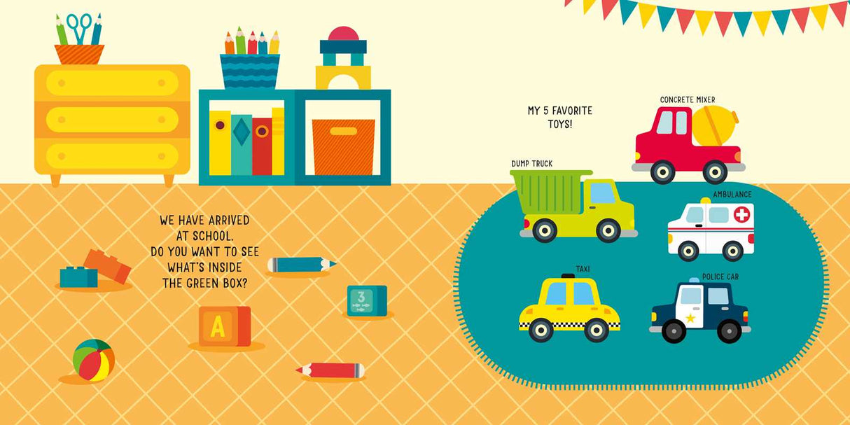 Flip the Felt Vehicles by