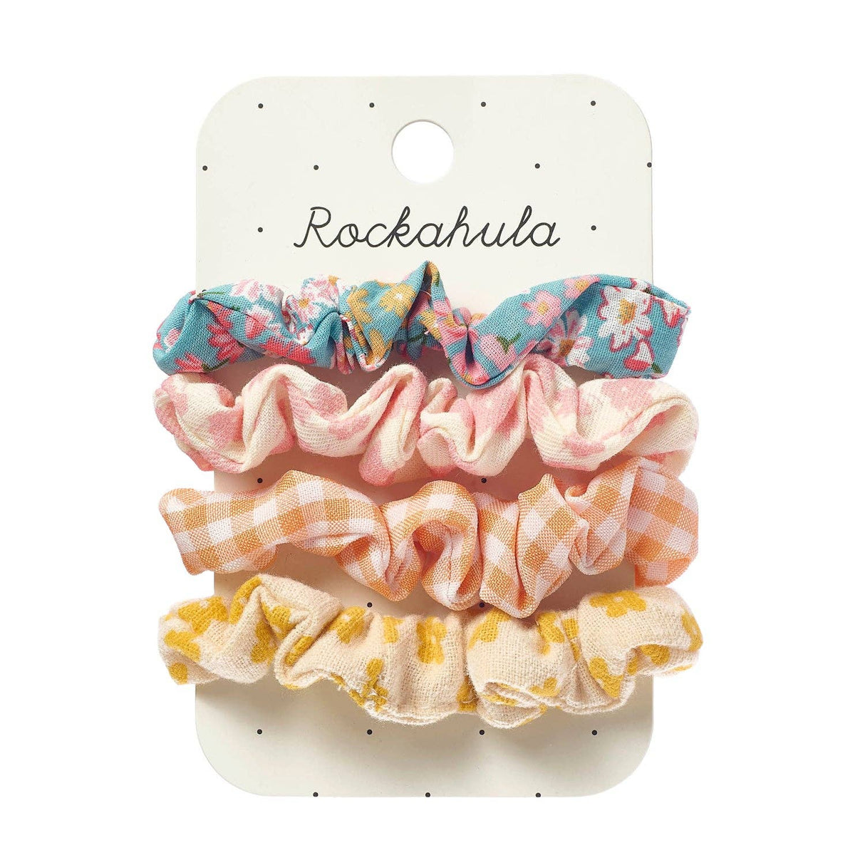 Heidi Floral Scrunchie Set