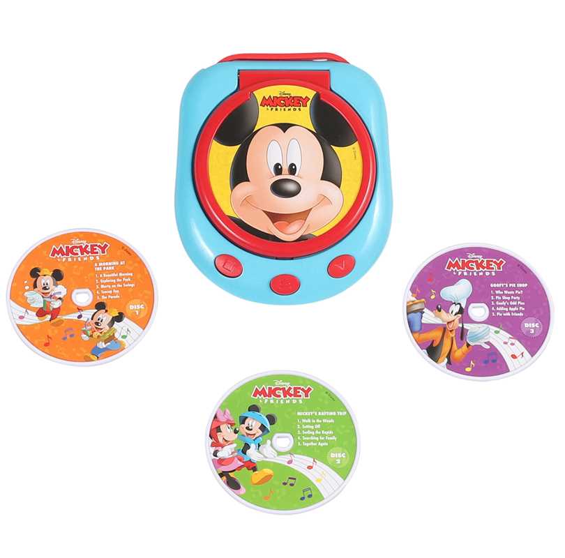 Disney Mickey Mouse: All Through the Day Music Player Storybook by