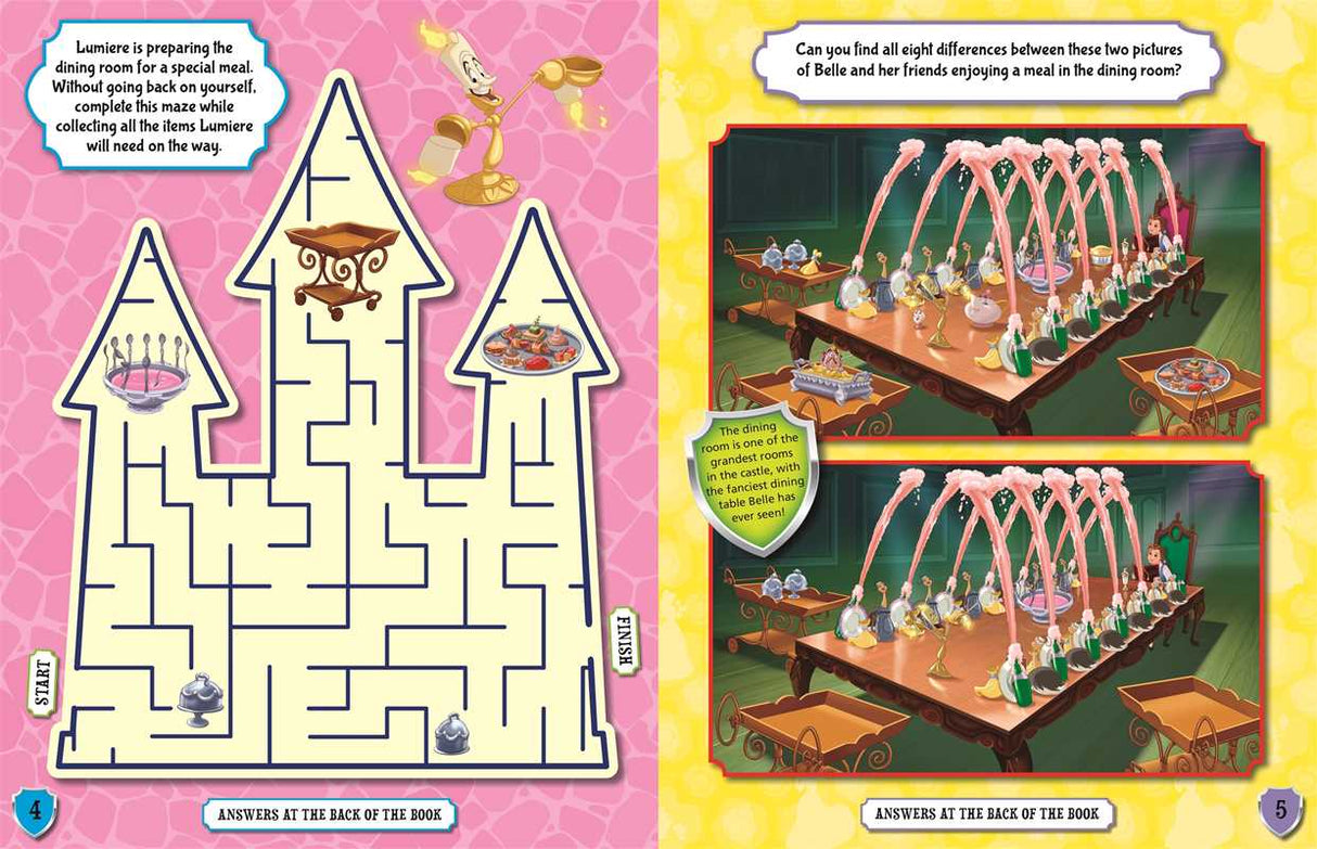 Disney Princess: Explore the Castles Activity Book by IglooBooks