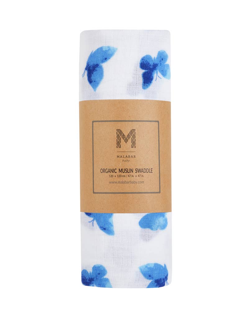 Single Swaddles: GOTS Certified Organic Cotton Muslin