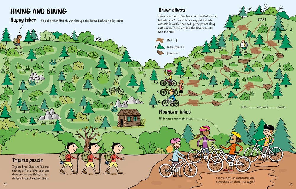 Travel Activity Book : Usborne