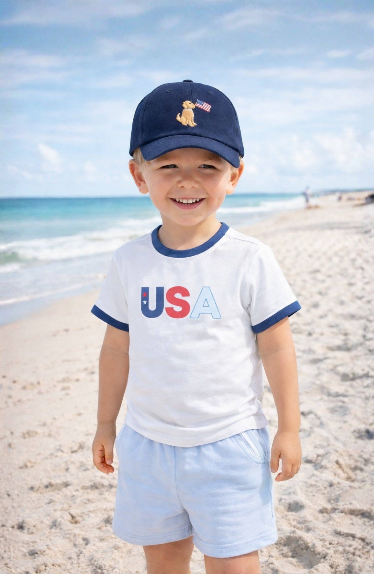 American Dog Baseball Hat
