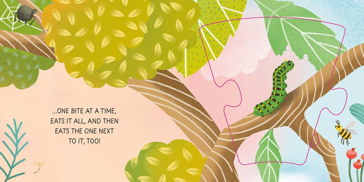 Grow-a-Puzzle. Becoming a Butterfly by