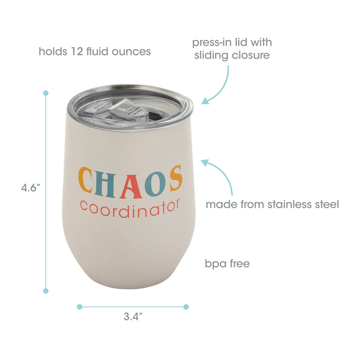 Chaos Coordinator Mom Wine Tumbler